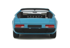 Lamborghini P400 Miura Roadster 1968 Light Blue 1:18 - 48079