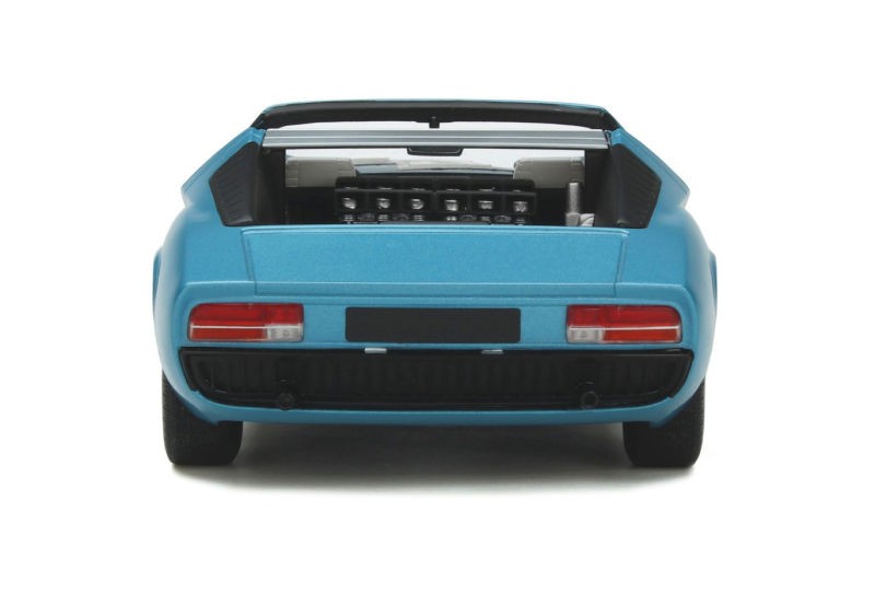 Lamborghini P400 Miura Roadster 1968 Light Blue 1:18 - 48079