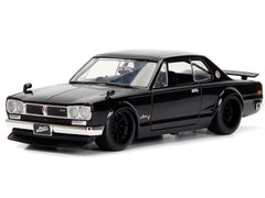 Nissan Skyline 2000 GT-R 1973 "Fast & Furious VI" Brian O'Connor Black 1:24 - 48162