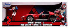 Chevy Corvette Stingray 1969 with Harley Queen Figure 1:24 - 48191