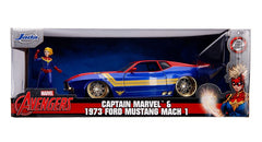 Ford Mustang Mach I 1973 with Captain Marvel Figure 1:24 - 48195
