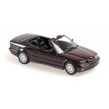 BMW 3-series Cabriolet (E36) 1993 Purple Metallic 1:43 - 48263