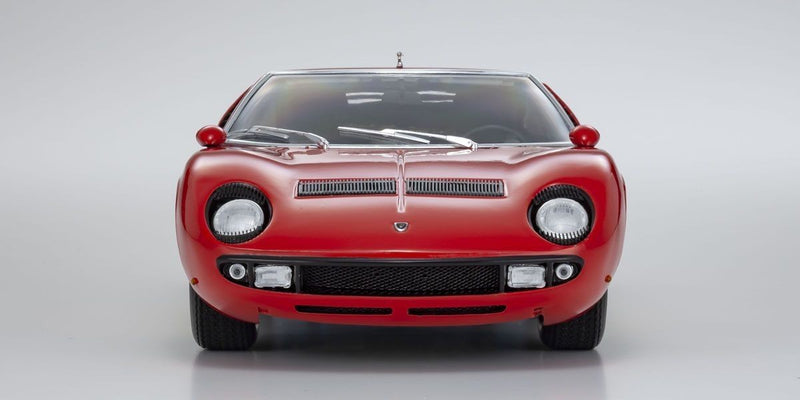 Lamborghini Miura P400S 1969 Red - Gold 1:18 - 48273
