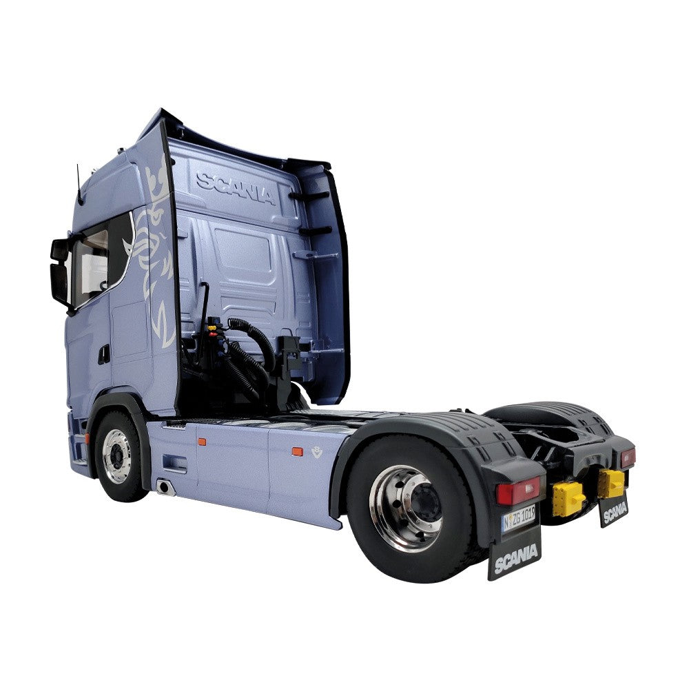 Scania V8 730S 4x2 Fictione Blue deco Fenice 1:18 - 48507