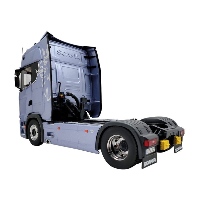 Scania V8 730S 4x2 Fictione Blue deco Fenice 1:18 - 48507