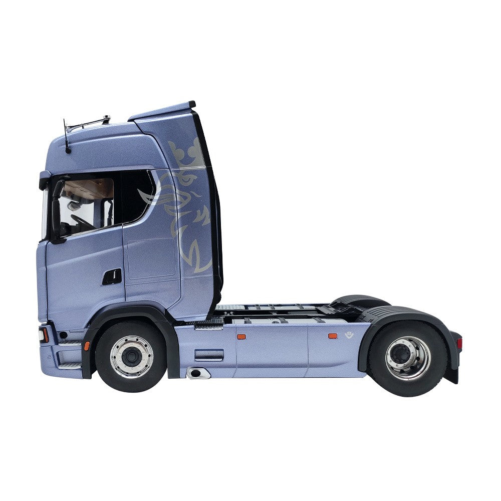 Scania V8 730S 4x2 Fictione Blue deco Fenice 1:18 - 48508