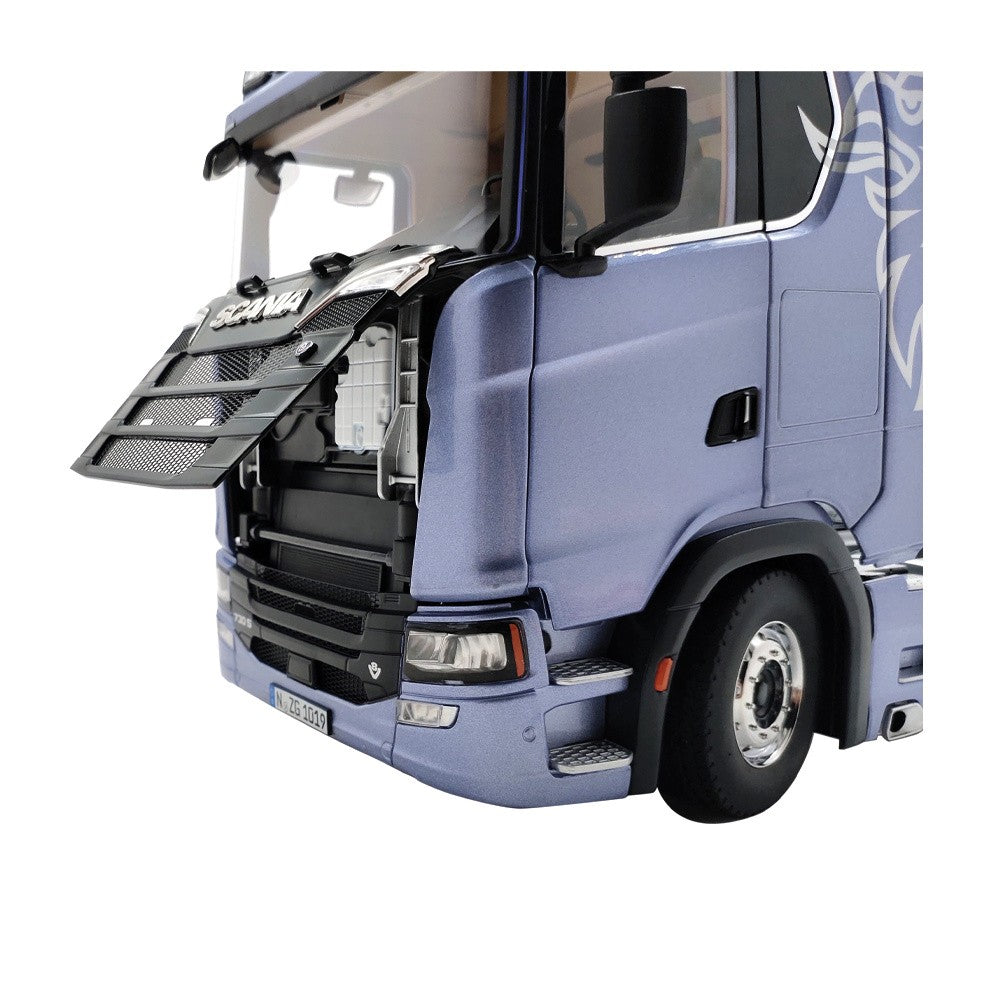 Scania V8 730S 4x2 Fictione Blue deco Fenice 1:18 - 48509
