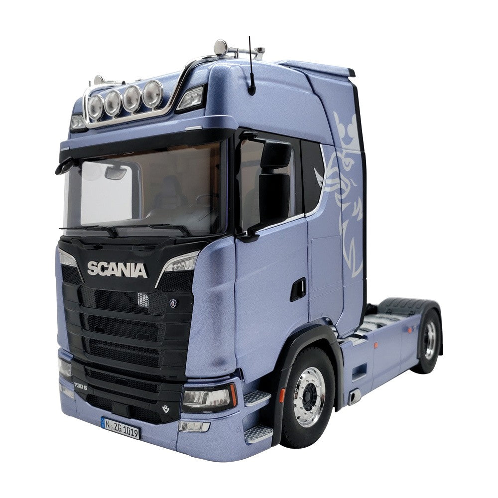 Scania V8 730S 4x2 Fictione Blue deco Fenice 1:18 - 48510