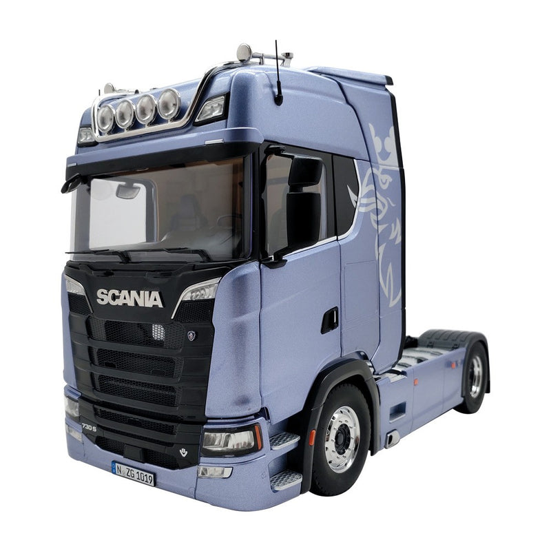 Scania V8 730S 4x2 Fictione Blue deco Fenice 1:18 - 48510