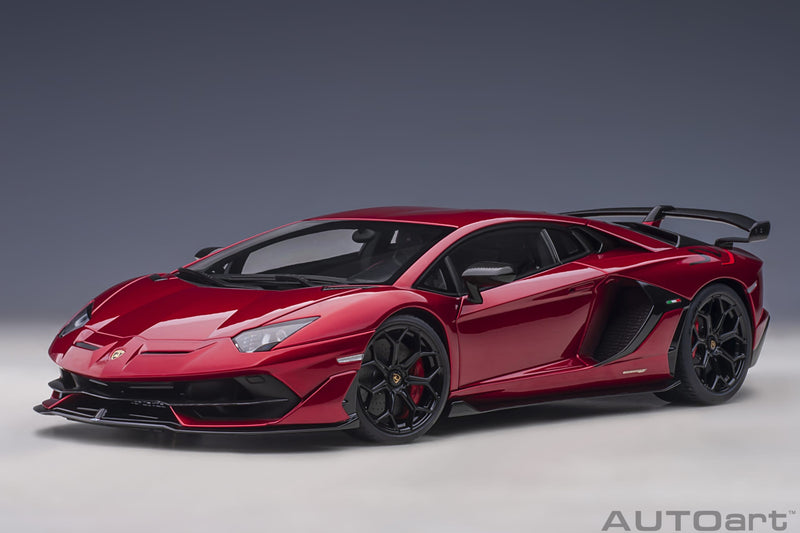 Lamborghini Aventador SVJ 2018 Rosso Efesto 1:18 - 48628