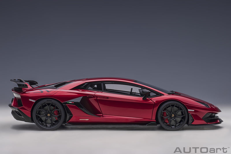 Lamborghini Aventador SVJ 2018 Rosso Efesto 1:18 - 48631