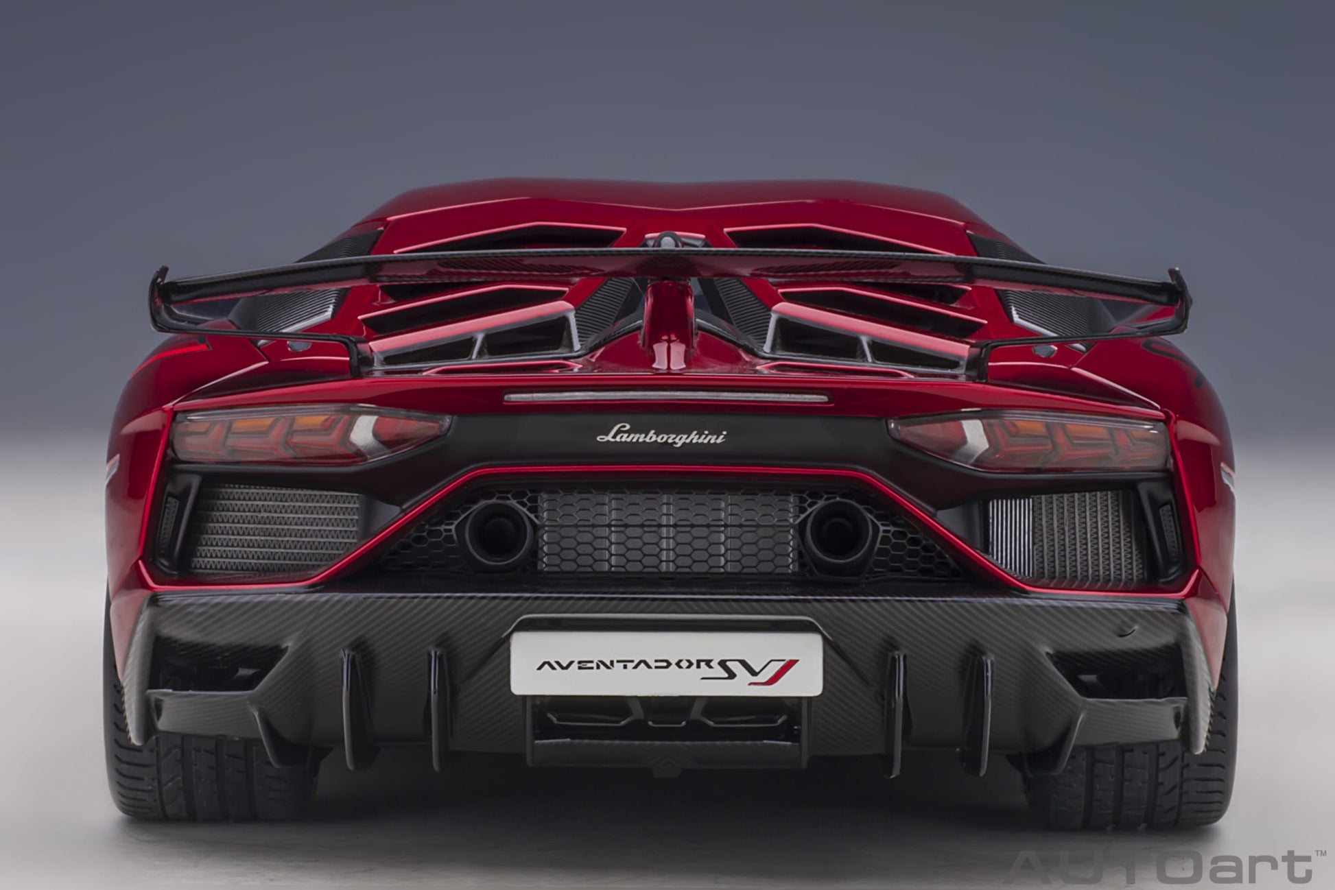 Lamborghini Aventador SVJ 2018 Rosso Efesto 1:18 - 48633