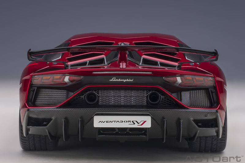 Lamborghini Aventador SVJ 2018 Rosso Efesto 1:18 - 48633