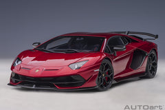 Lamborghini Aventador SVJ 2018 Rosso Efesto 1:18 - 48640
