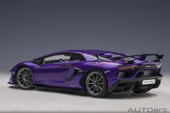 Lamborghini Aventador SVJ 2018 Viola Pasifea 1:18 - 48663