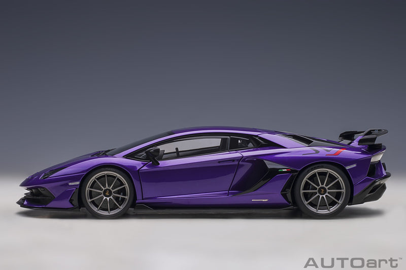 Lamborghini Aventador SVJ 2018 Viola Pasifea 1:18 - 48664