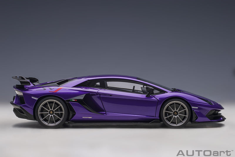 Lamborghini Aventador SVJ 2018 Viola Pasifea 1:18 - 48665