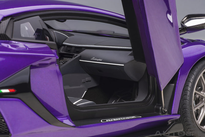 Lamborghini Aventador SVJ 2018 Viola Pasifea 1:18 - 48671