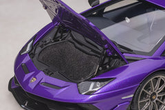 Lamborghini Aventador SVJ 2018 Viola Pasifea 1:18 - 48672