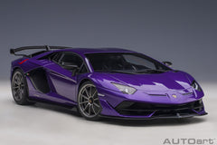 Lamborghini Aventador SVJ 2018 Viola Pasifea 1:18 - 48676