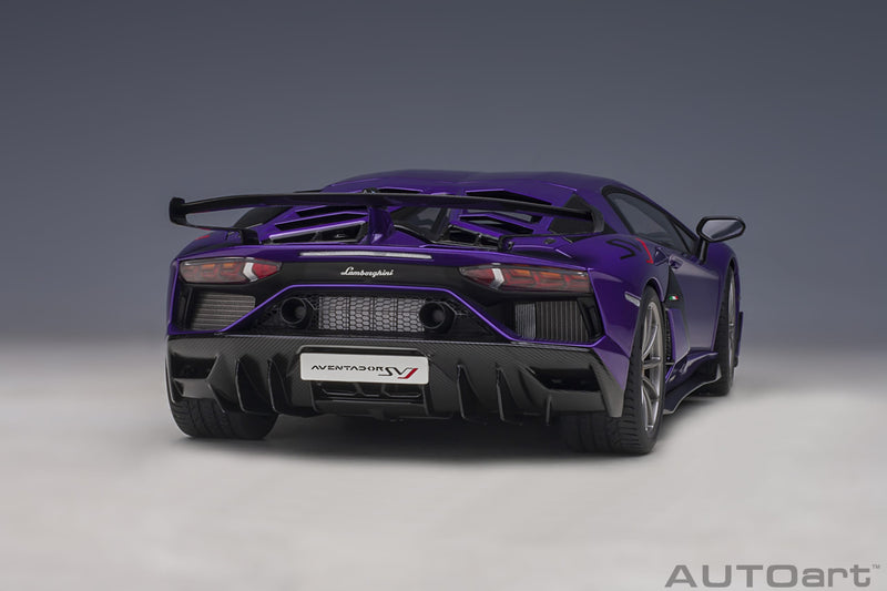 Lamborghini Aventador SVJ 2018 Viola Pasifea 1:18 - 48678