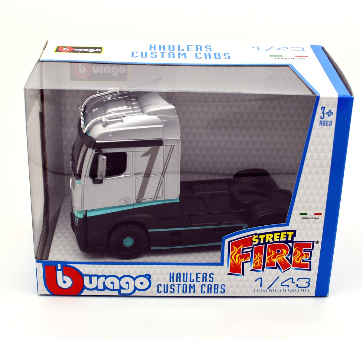 Mercedes-Benz Actros Gigaspace 4x2 Amg Petronas Silver 1:43 - 48824