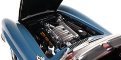 Mercedes Benz 300SL Roadster 1957 Blue 1:18 - 49004