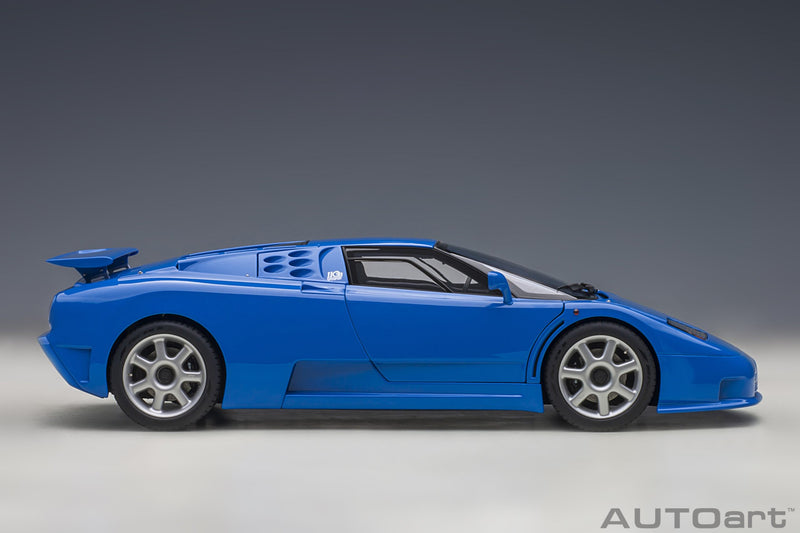 Bugatti EB 110 SS 1992 French Racing Blue 1:18 - 49122