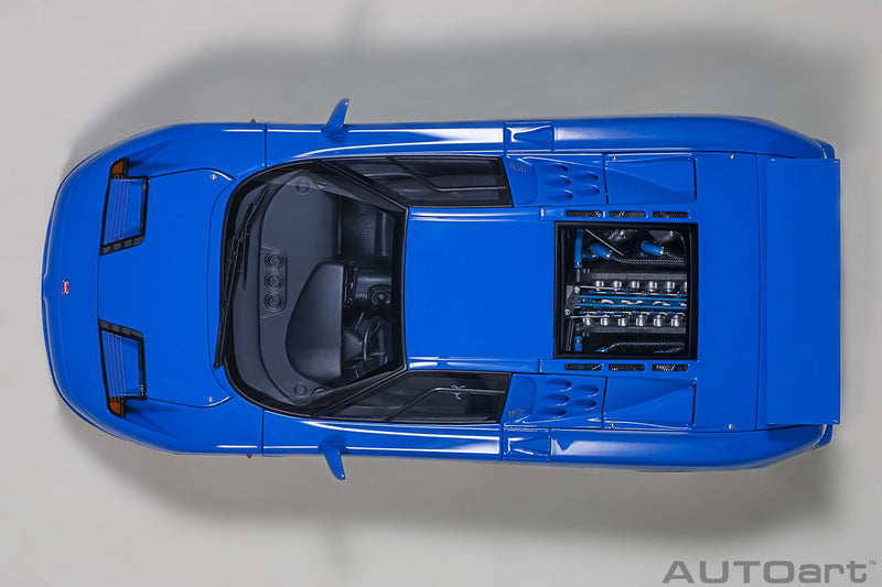 Bugatti EB 110 SS 1992 French Racing Blue 1:18 - 49125
