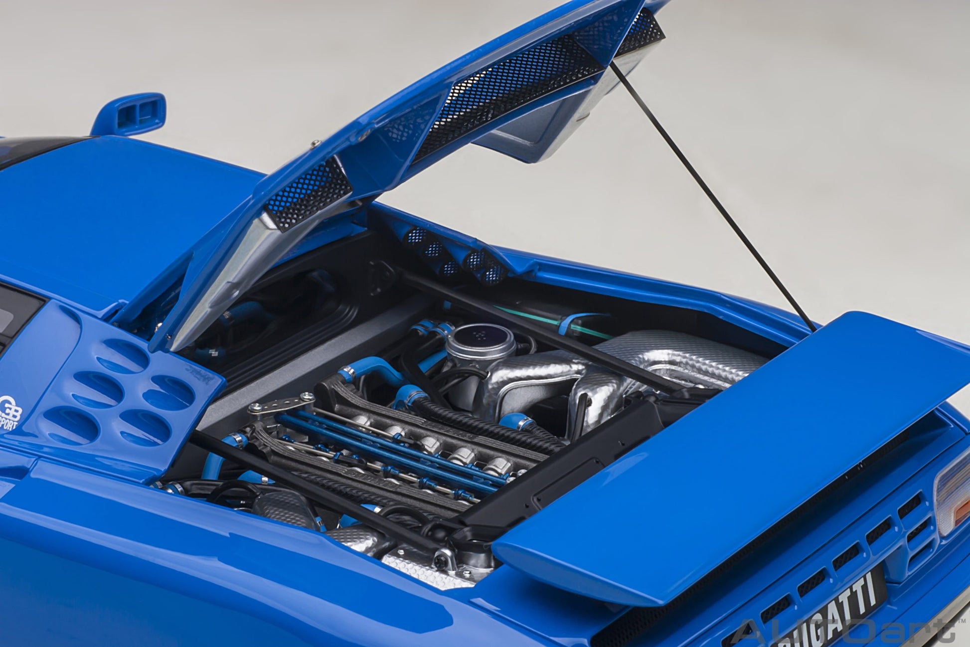 Bugatti EB 110 SS 1992 French Racing Blue 1:18 - 49130