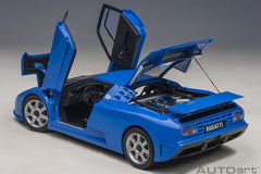 Bugatti EB 110 SS 1992 French Racing Blue 1:18 - 49131