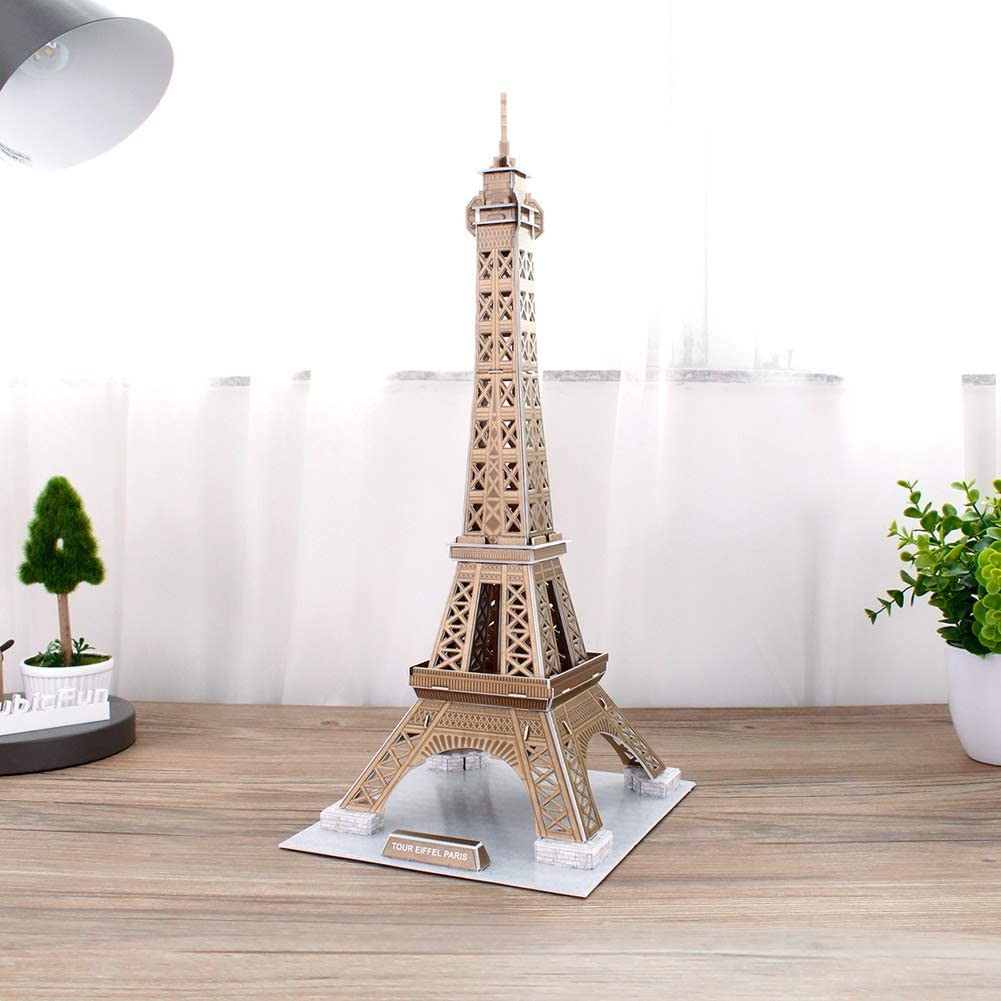 Torre Eiffel Parigi Cubic Fun 3D Puzzle 47 cm h - 49202