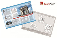 Arco di Trionfo Parigi Cubic Fun 3D Puzzle 18 cm h - 49214