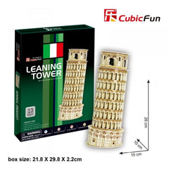 Torre di Pisa Cubic Fun 3D Puzzle 26 cm h - 49225
