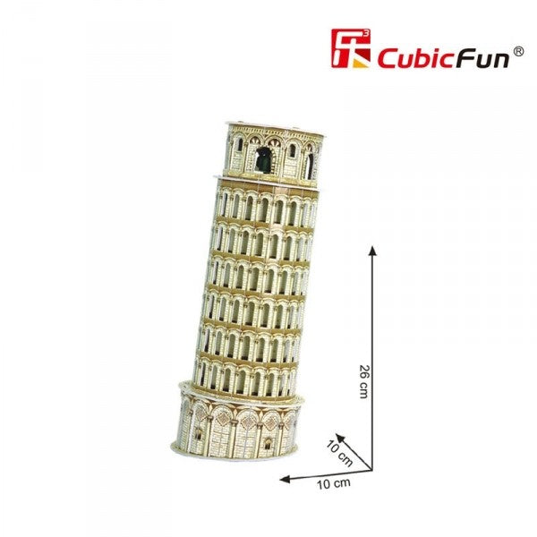 Torre di Pisa Cubic Fun 3D Puzzle 26 cm h - 49226