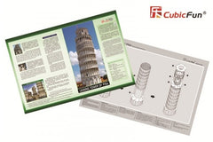 Torre di Pisa Cubic Fun 3D Puzzle 26 cm h - 49227