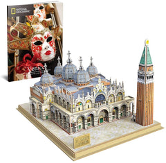 Piazza San Marco Venezia Cubic Fun 3D Puzzle 22 cm h - 49232