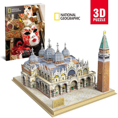 Piazza San Marco Venezia Cubic Fun 3D Puzzle 22 cm h - 49234