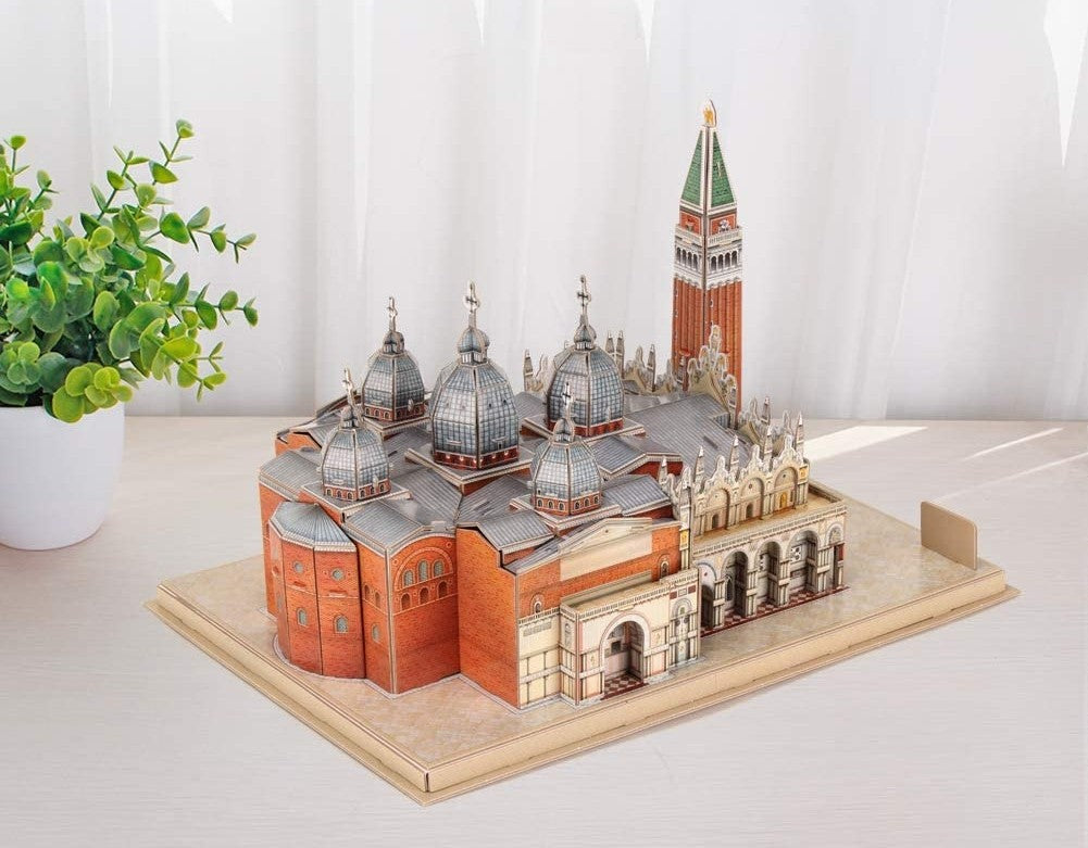 Piazza San Marco Venezia Cubic Fun 3D Puzzle 22 cm h - 49238