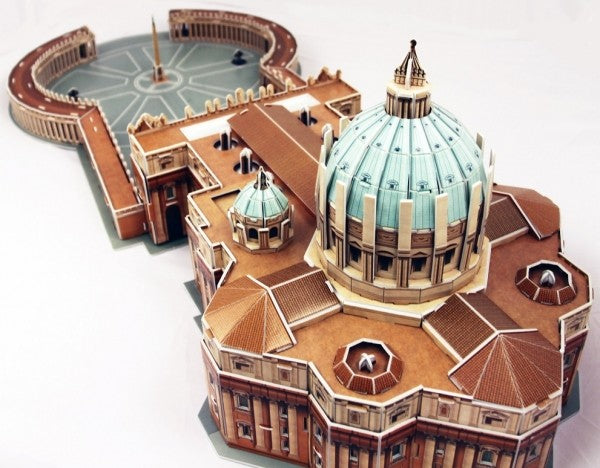 Basilica di San Pietro Roma Cubic Fun 3D Puzzle 23 cm h - 49264