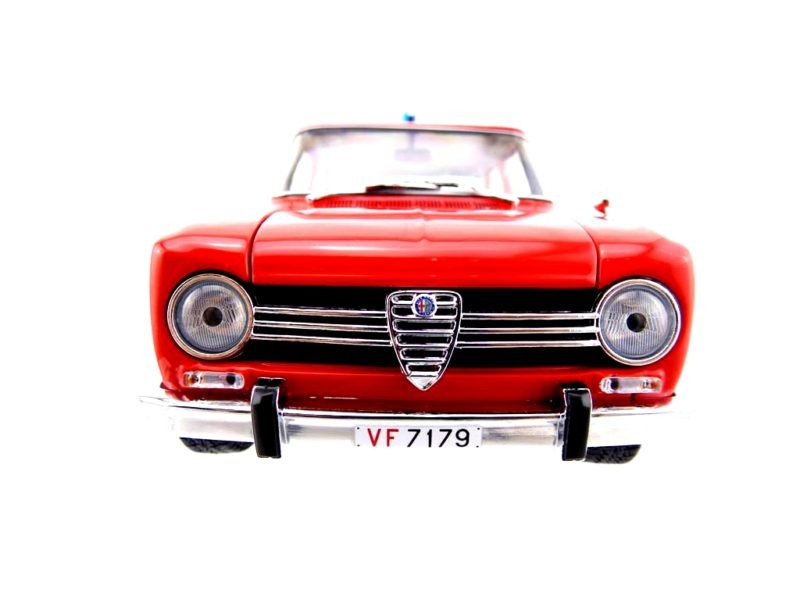 Alfa Romeo Giulia Super 1300 "Vigili del Fuoco" 1966 Rosso 1:18 - 4938