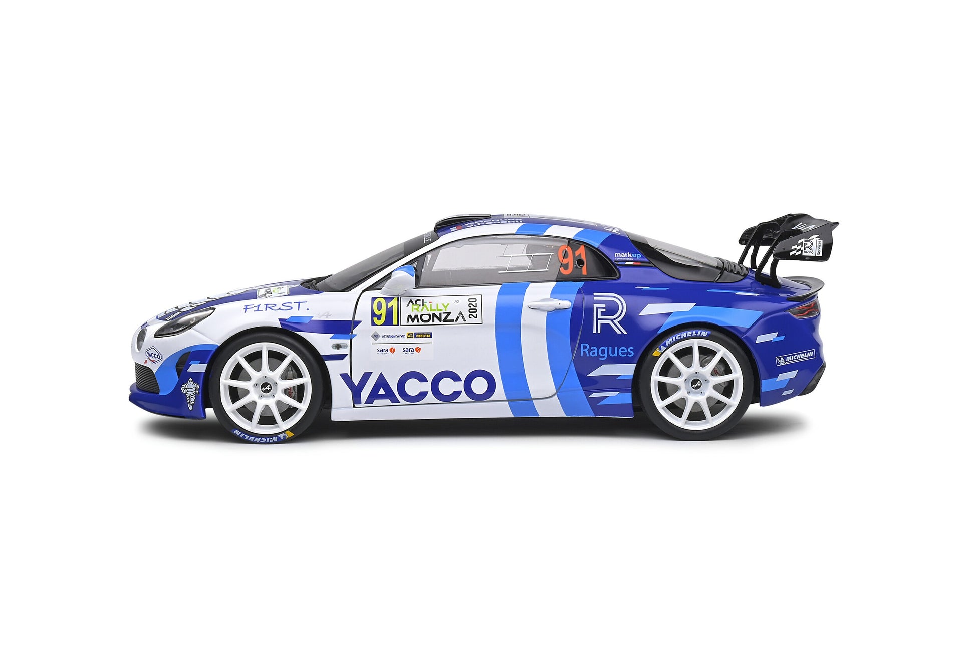 Alpine A110 Rally RGT Winner RGT class Rallye Monza 2020 Pierre Ragues - Julien Pesenti 1:18 - 49385