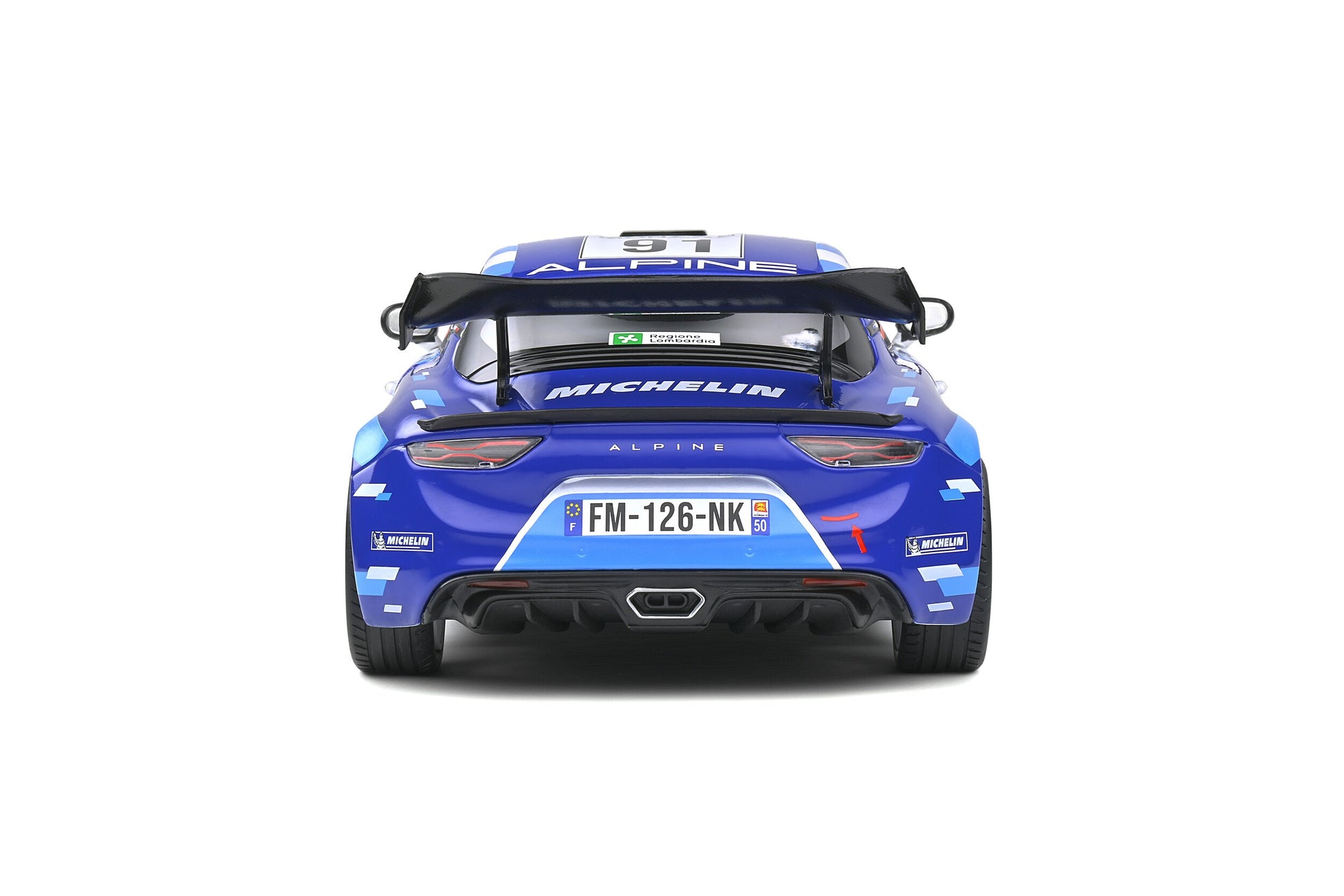 Alpine A110 Rally RGT Winner RGT class Rallye Monza 2020 Pierre Ragues - Julien Pesenti 1:18 - 49386