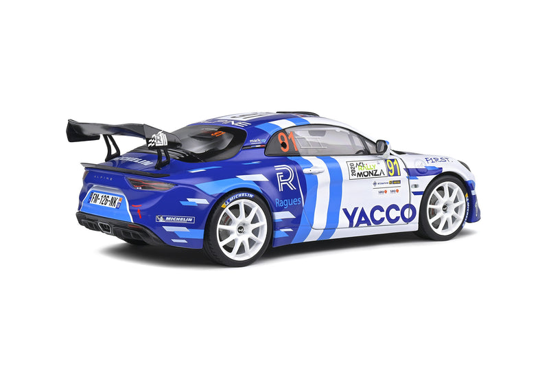 Alpine A110 Rally RGT Winner RGT class Rallye Monza 2020 Pierre Ragues - Julien Pesenti 1:18 - 49387