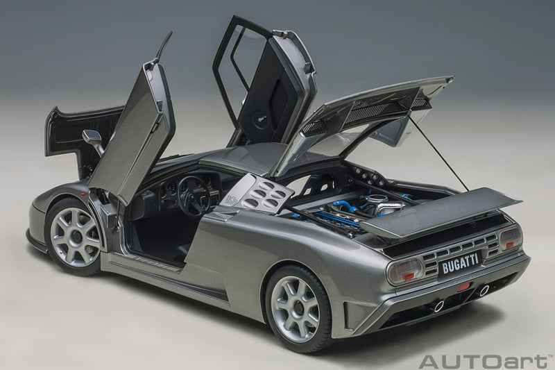 Bugatti EB 110 SS 1992 Grigio Metallizzato 1:18 - 49454