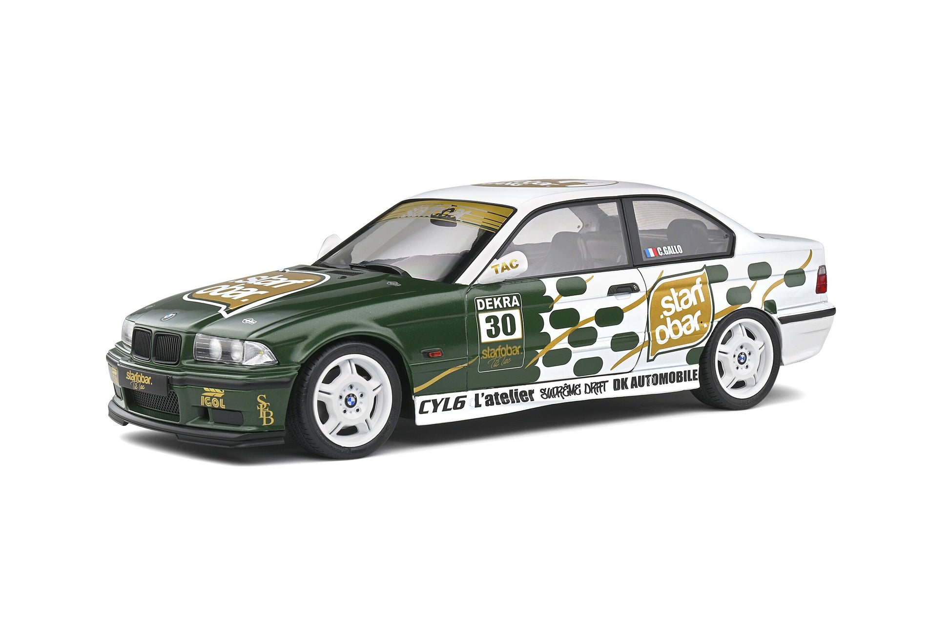 BMW M3 (E36) Coupe 1994 "Starfobar - TicTac" C. Gallo 1:18 - 49945