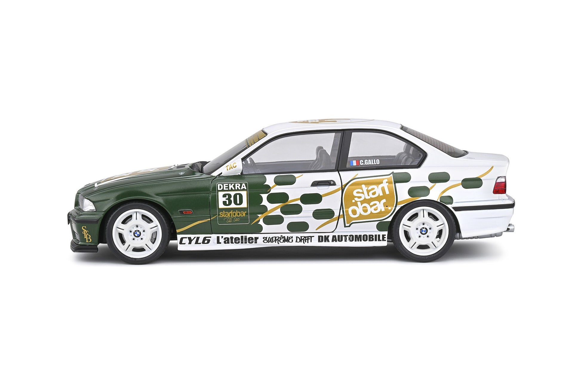 BMW M3 (E36) Coupe 1994 "Starfobar - TicTac" C. Gallo 1:18 - 49946