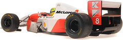 Mclaren Ford MP4/8 F1 Winner European GP 1993 Ayrton Senna Dirty Version 1:18-3