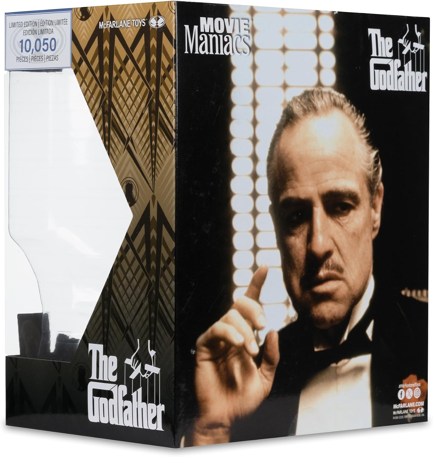 Don Vito Corleone Il Parino Movie Maniacs The Godfather Posed Figure 16cm-8