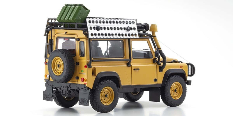 Land Rover Defender 90 Adventure Yellow  1:18 - 50190